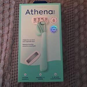 Athena Club Mint Razor Kit With 25 Additional Refill Razors